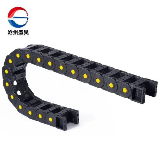 High Quality Nylon PA66 Bridge Type Plastic Drag Cable Chain Protector