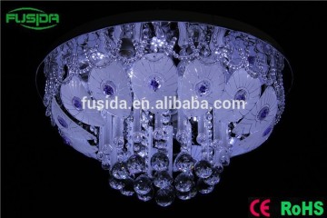 Led ceiling lamp modern unique crystal ceiling designs ceiling luminaire
