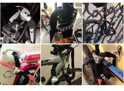 ETOOK Outdoor Bicycle Anti-Theft Chain Lock