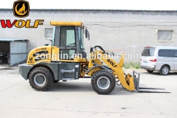 Farm equipment chinese 1ton front end wheel loader
