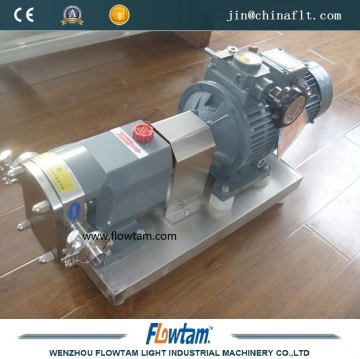 SS gear pump structure rotary ketchup pump