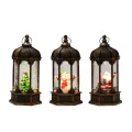 Lámpara de viento LED portátil para la decoración de vacaciones y hogares