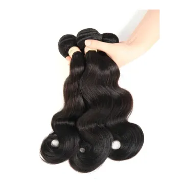 MRSHAIR Straight Peruvian Hair Bundle With Closure,Virgin Human Hair Bundles With Closure, Human Hair Weave Bundle With Closure