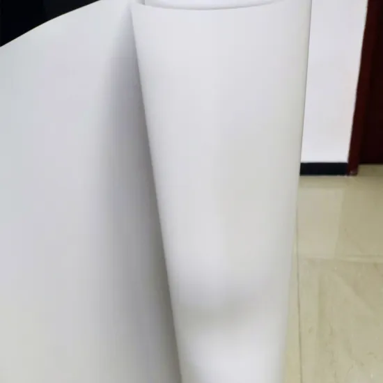 0.2mm White PVC Sheet for cupboard decoration
