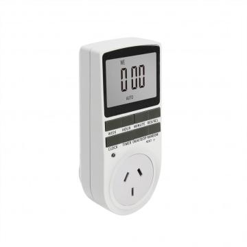 Soket sakelar timer plug-in digital