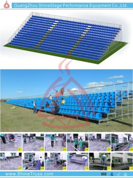 Sports portable grandstand sports stadium seating