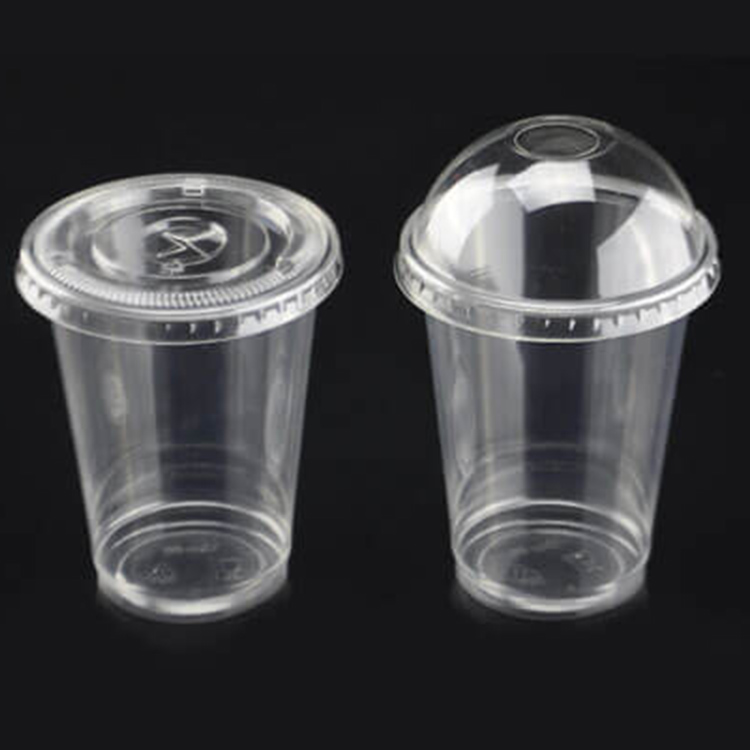 PLA Plastic Cups with Logo Lids