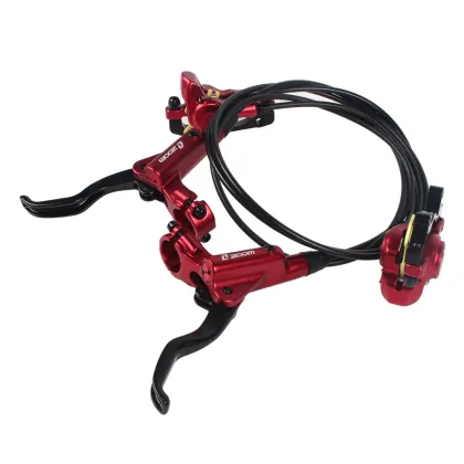 ZOOM Bicycle Oil Hydraulic Disc Brake MTB Bicycle Disc Brake Kits 800/1400mm Bicycle Brake Caliper Clamp