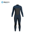 Seaskin Reka Bentuk Baru 3/2mm Zip Surfing Wetsuits