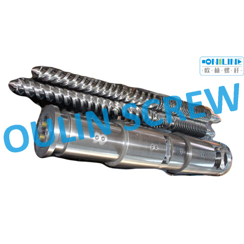 Great Abrasive Resistance Bimetal Quality Twin Conical Screw and Barrel