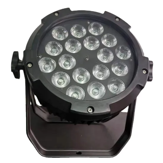 IP65 Waterproof 18x18W DJ Disco Stage Party Par Lights - RGBW 4-in-1 DMX/WiFi Battery Operated