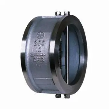 Wafer Check Valve, Dual Plate Spring Loaded, A216 WCB/A351/CF8/A351/CF8M/A351/CF3/A351/CF3M Standard