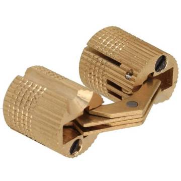 Antique Brass Mini Hinges for Jewelry Boxes and Wooden Gifts