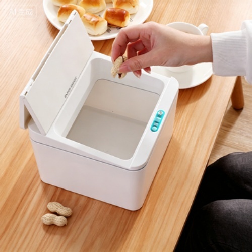 Smart Induction Trash Can for Desk Car Office