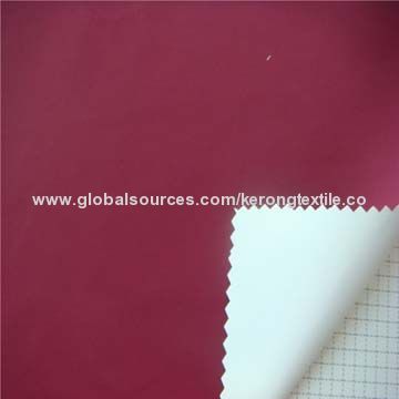 100% Nylon Taslon Fabric with PU coating and water-repellent 3,000mm for outdoor wear