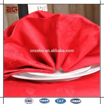 Guangzhou Wholesale Elegant New Arrival Table Cloth Napkins Table Linen