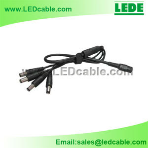 DC Power Splitter Adapter, Power Cord, DC cable