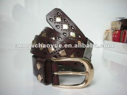 2015 stylish mens casual braided belt Customized designs belt