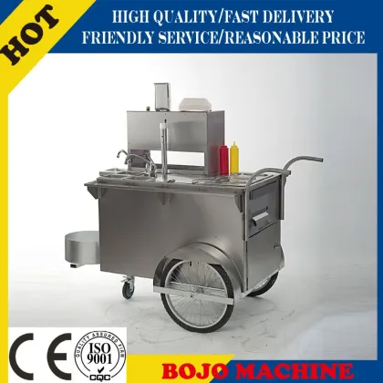 New Style Mobile teppanyaki hot dog cart street triccyle hot dog cart designed hot dog cart