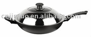 Aluinum Non stick Ceramic Coating Wok