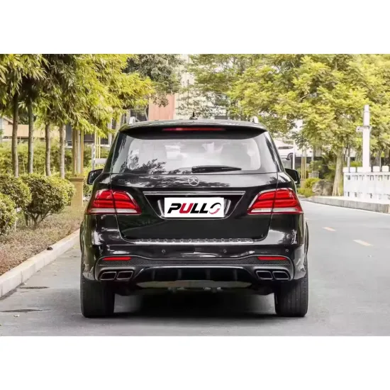 Headlight Taillight Bumper Accessories for Mercedes-Benz ML W166 13-15 Upgrade to GLE63 AMG