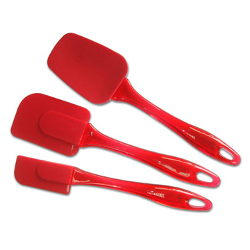 Hot Sale Red  Color Fashion Cake Spatula