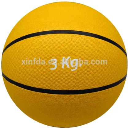 High Quality Solid Sports Exercise Ball Rubber Bouncing Medicine Ball