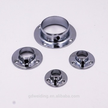 Stainless Steel Wardrobe Tube Rod Flange