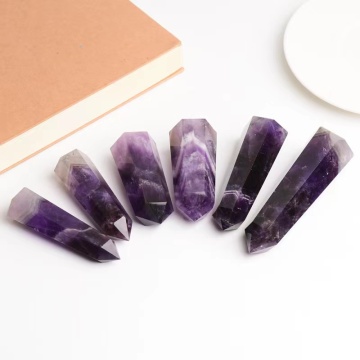 High Quality Natural Crystal Healing Stone Amethyst Tower for Gift Decoration