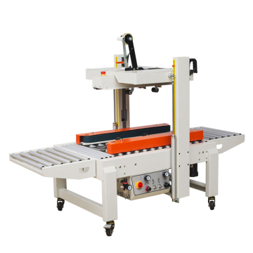 Automatic Carton box sealing packaging machine with conveyor