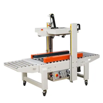 Automatic Carton box sealing packaging machine with conveyor