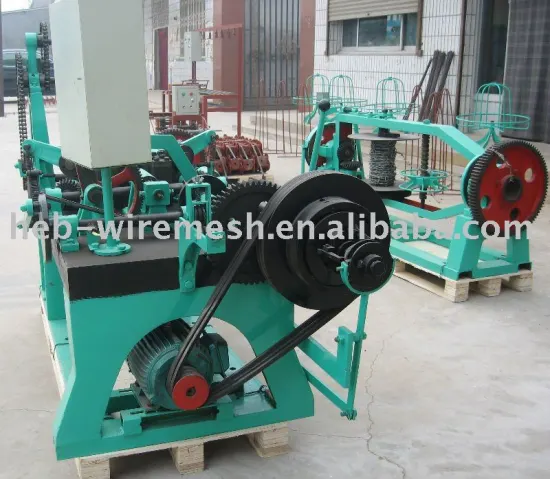 Galvanized Barbed Wire Machine China Hebei Factory