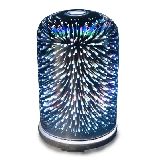 OEM Oil Essential Ultrasonic Aromatherapy Diffuser Electric Aroma Therapy Glass Diffuser