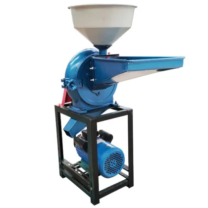 Small Rice Wheat Flour Mill Plant - Grain Grinding Machine