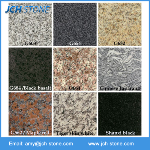 Granite color stone colored stones for home decoration