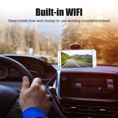 Wifi APP Wireless Car License Plate Camera