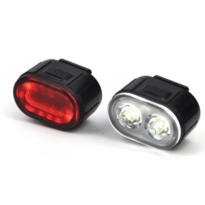 USB Charging Bicycle LED Light Set: Must-Have Night Rider's Accessories for Mountain & Race Rode
