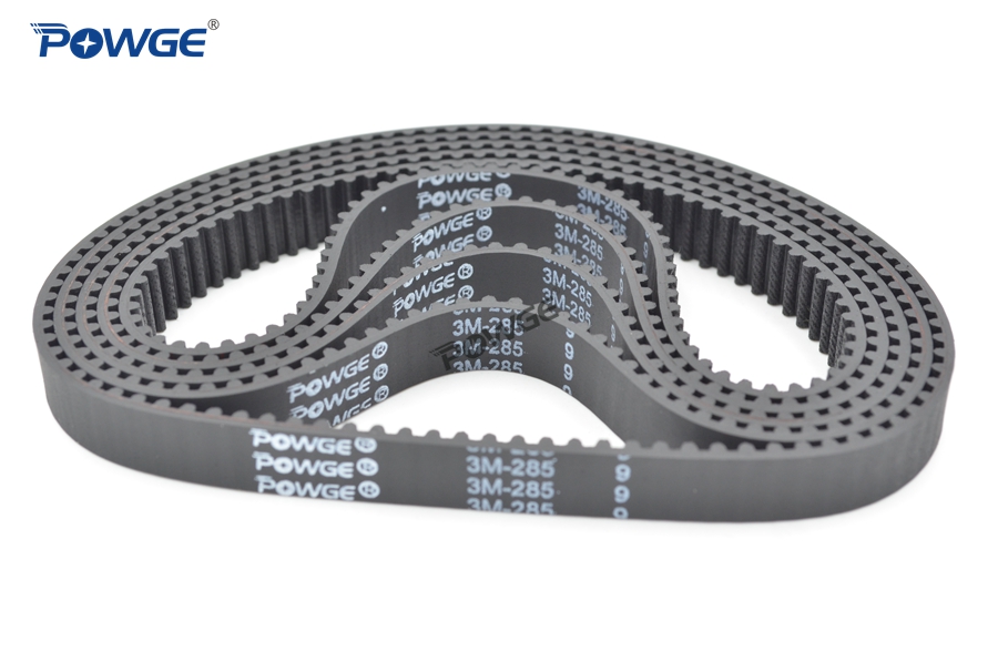 POWGE Arc HTD 3M Timing belt C= 276 279 282 285 width 6/9/15mm Teeth 92 93 94 95 HTD3M synchronous 276-3M 279-3M 282-3M 285-3M