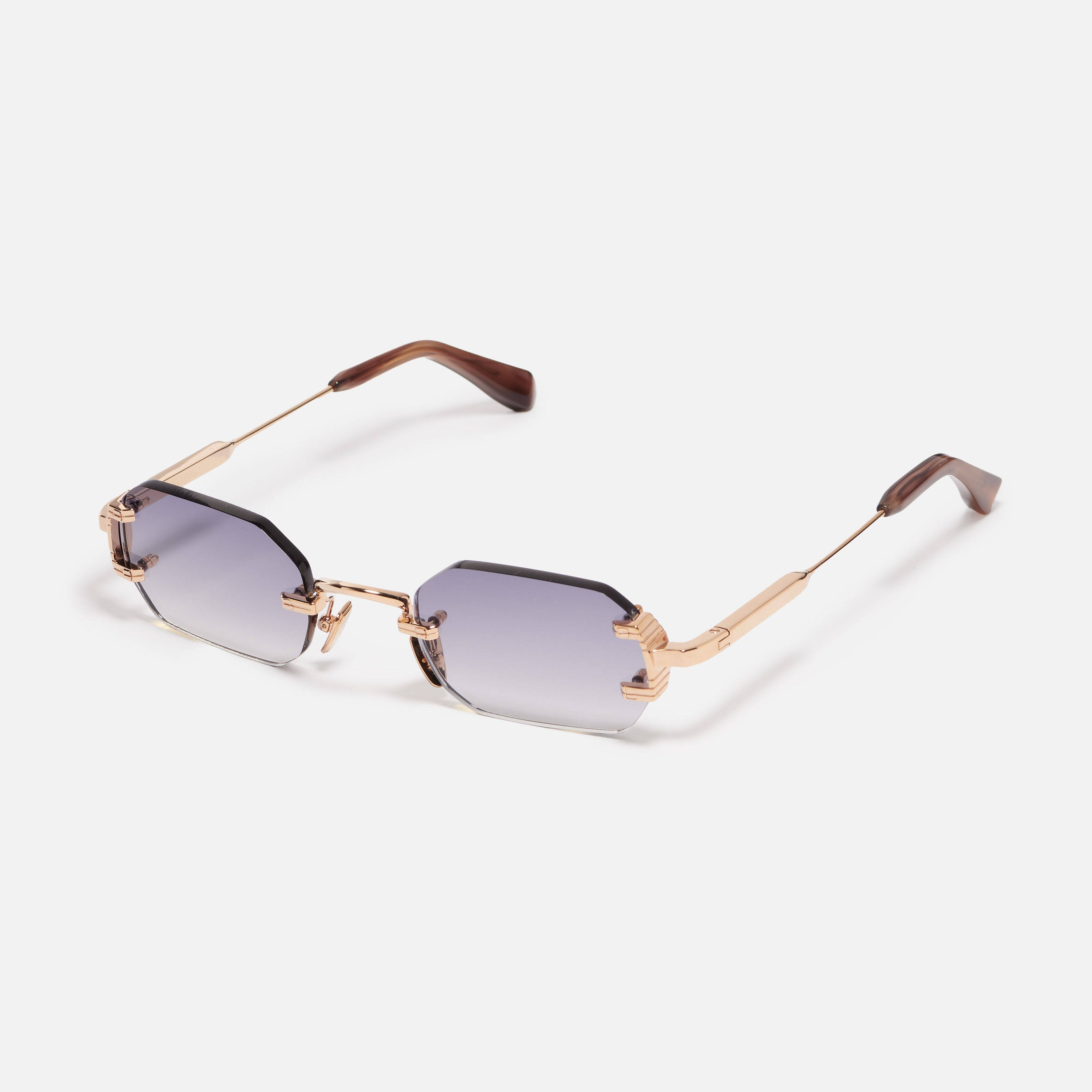 Rimless Metal Men Sunglasses