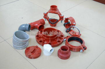 UL FM approved high quality grooved fittings