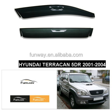 CAR DOOR VISOR HOOD DEFLECTOR FOR HYUNDAI TERRACAN 2001-2004