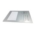 custom silk-screen printing tempered glass for touch panel