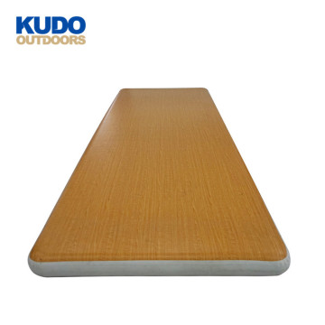 Wholesale Customized Drop Stitch Bamboo Inflatable Water Floating Platform