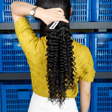 Remy Human Hair Weft Sale,Virgin Hair 34 Inch,Hand Tied Weft Hair Extension Shanghai
