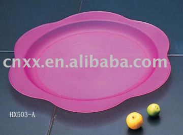 big flower plate