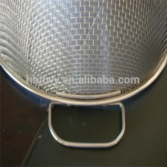 Anping factory supply ISO9001 stainless steel filter