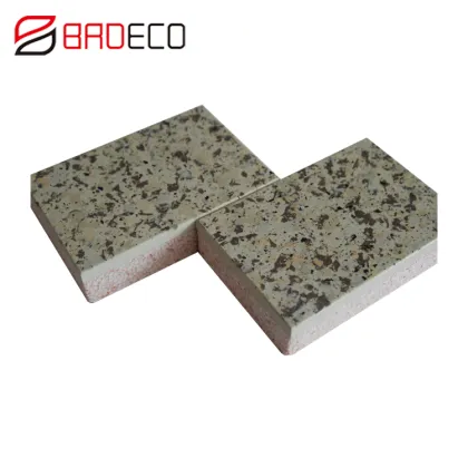 real stone paint exterior wall insulation decorated board