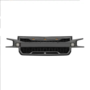 China Auto Parts: 4x4 Pickup Truck Front Bumper Grille with Offroad LED Lights for Chevy Chevrolet Silverado 2019