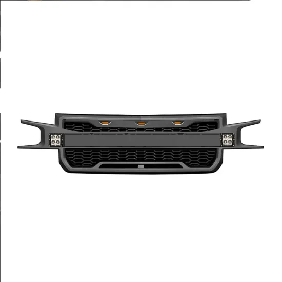 China Auto Parts: 4x4 Pickup Truck Front Bumper Grille with Offroad LED Lights for Chevy Chevrolet Silverado 2019