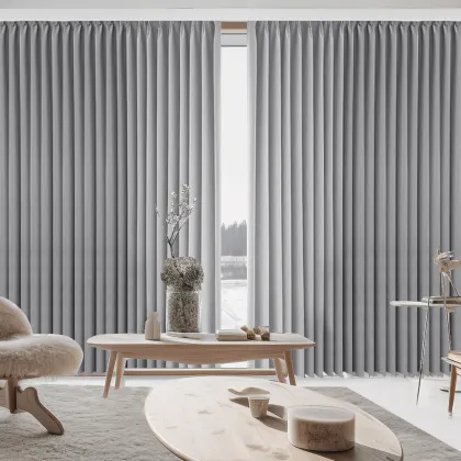 Wholesale Super Thick Blackout Soundproof Curtains: ZSHINE Sliding Curtains for Home and Hotel